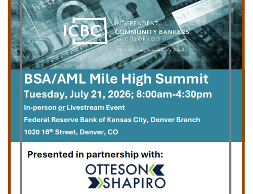 BSA/AML Mile High Summit Returns July 21